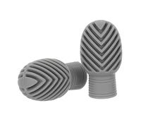 HONITANO Protezione per Bacchette da Batteria in Silicone 2 Pezzi, Copertura Muta per Testa Bacchetta, Cappucci Elastici Leggeri per Esercizio Silenzioso, Accessori per Batteristi