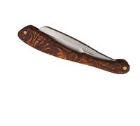 HONITANO Rasoio Lame Da Barbiere in Acciaio Inossidabile Lame Affilate e Impugnatura Antiscivolo Per Rasatura Manuale Di Viso e Barba Uso Casalingo e Professionale