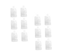 HONITANO Sacchetti Cosmetici Salvaspazio a Tenuta Stagna 12 Pezzi Sacchetti Comprimibili Traslucidi Opachi Per Lozione e Shampoo Da Viaggio, Borsa Portatile Per Organizzazione Bagagli