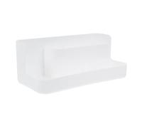 HONITANO Scatola Portaoggetti per Pennelli per Unghie e Contenitore Strumenti Manicure, Organizer Nail Art in Materiale Resistente, Multifunzione per Scrivania e Tavolo, Bianco, Salone