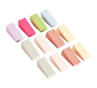 HONITANO Set 24 Pezzi Spugnette Triangolari per Nail Art, Spugne Gradienti Colorate in Materiale Spugna, Pratiche per Manicure Professionale e Uso Fai da Te a Casa Colore Casuale