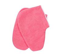 HONITANO Set di Accessori per Terapia alla Paraffina Piedi e Mani Guanti Isolanti in Cotone Rosso per Uso Professionale e Domestico, Mantiene la Cera Calda e Massimizza L'assorbimento