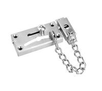 HONITANO Sicurezza Porta con Catena in Acciaio Inossidabile Antifurto con Chiusura Molla per Appartamenti e Hotel Protezione Resistente e Antiruggine per Porte Blindate