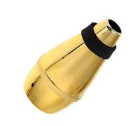 HONITANO Sordina Per Tromba in Plastica Colore Oro Misura Silenziare Gli Squilli Durante Esercitazione Facile Da Indossare e Rimuovere