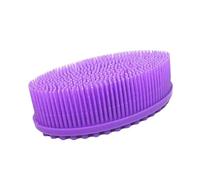 HONITANO Spazzola Silicone Per Doccia e Massaggio Del Corpo Scrubber Esfoliante Per Struttura Antiscivolo e Materiale Sanitario Perfetta Per Bagni e Massaggi Relax