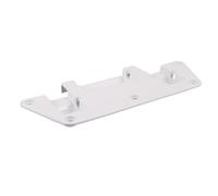 HONITANO Staffa Regolabile per Sponda Letto in Alluminio Bianco, Accessorio Leggero per Sicurezza Pazienti, per Assistenza Domiciliare e Ospedaliera