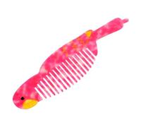 HONITANO Static Parrot Shape Acetate Hair Comb Portable Travel Styling Tool For Women And Pets Compact Lightweight Detangling Comb For Wet And Dry Hair
