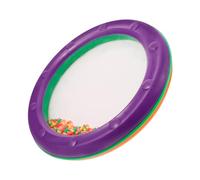 HONITANO Strumento Musicale Percussione Forma Di Cresta Mare in Materiale Plastico Sicuro Con Perline Per Bambini Giocattolo Sonoro Per Ragazza Realizzato in Plastica (10 Pollici)