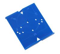 HONITANO Strumento per Foratura Cerniere Nascoste Attrezzo Posizionatore per Precisi su Battenti Armadio Jig per Falegnameria e Montaggio Porte Interni