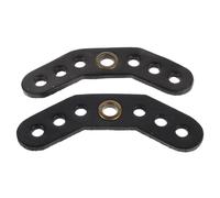 HONITANO Supporto da Polso in Pelle per Compound Giogo con Occhiello in Metallo Confezione da 2 Pezzi Protezione Anti-Rimbalzo per Tiro con L’ Adatto per Allenamento e Caccia