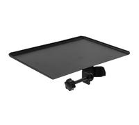 HONITANO Vassoio Accessori Nero in Plastica Scheda Audio per Supporto Stabile Microfono Adatto Organizzazione Sicura e Compatta Performance Vocali Trasmissioni Live