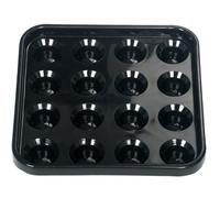 HONITANO Vassoio Portapalline Biliardo in Plastica Palline Organizer Stabile e Resistente per Biliardo e Snooker per Casa Club e Feste