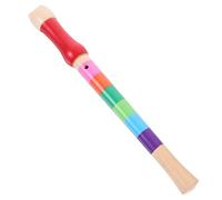 HONITANO Wooden Soprano Recorder Flute For Beginners Lightweight Music Instrument With Accurate Tones Easy To Play Design For And Students Colore Casuale Colore Casuale
