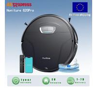 Honiture G20 Pro Robot aspirapolvere 4500Pa Aspirapolvere robot aspirapolvere con ricarica automatica con app Controllo vocale remoto Robot spazzante G20 Pro-Black