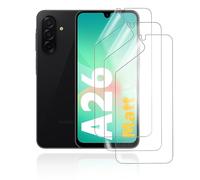 HonJenSeoa Pellicola Idrogel Opaca per Samsung Galaxy A26, 3 Pezzi TPU Antiriflesso Pellicola Protettive idrogel, Anti Impronta, Film flessibile, Case-friendly