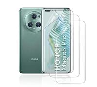 HonJenSeoa Pellicola Protettiva in Idrogel per Honor Magic5 Pro, 3 Pezzi Trasparente Morbido TPU Protezioni per Lo Schermo, Anti graffio, HD, Supporto ID Impronte Digitali