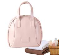 HonJiekomy Beauty case da viaggio, a forma di conchiglia, borsa da toeletta per il trucco, per viaggi di lavoro, viaggi, viaggi, viaggi, palestra, vacanze, casa, hotel, campeggio, rosa, Fare