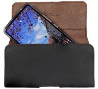 honju Horizon - Custodia da cintura in vera pelle bovina per Samsung Galaxy S21 Ultra / S21 Plus / S20 Ultra / S20 Plus / S20 FE / A52 / A72 [Custodia in vera pelle bovina con passante per cintura,