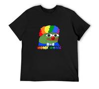 Honk Honk Clown Pepe Honkler Mens T-Shirt Fashion Casual Unisex Black Tee M