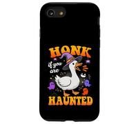 Honk If You Are Haunted Goose Fun Spooky Halloween Custodia per iPhone SE (2020) / 7/8