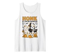 Honk If You're Haunted Goose Costume di Halloween Canotta
