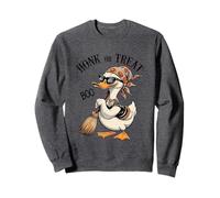 Honk O Treat Cool Duck Halloween Vibe Felpa