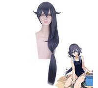 Honkai Impact 3 Parrucca lunga da donna Cosplay Costume MmiHoYo Parrucca da festa sintetica resistente al calore + Parrucca Cap Honkai Impact