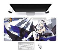 Honkai Impact 3rd. Tappetino per XXL Mouse da Gioco - Gaming Mousepad Extra Grande 900 x 400mm - Pad 3mm con Base in Gomma Antiscivolo - Spessore 3mm Anime Tappetino Mouse,N