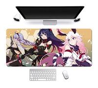 Honkai Impact 3rd. Tappetino per XXL Mouse da Gioco - Gaming Mousepad Extra Grande 900 x 400mm - Pad 3mm con Base in Gomma Antiscivolo - Spessore 3mm Anime Tappetino Mouse,M