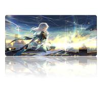Honkai Star Rail Firefly Elysia Hyacine Kafka Seele, Tappetino per mouse da gioco, extra large, antiscivolo, bordi finemente cuciti, facile da pulire, ideale per giochi e lavoro (m, XL)