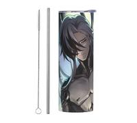 Honkai Star Rail (HSR) Tutto il carattere Impressione Grafico 20 oz/550 mL Acciaio Doppia Parete Diritto/Cilindrico Paglia Tazza