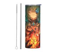 Honkai Star Rail (HSR) Tutto il carattere Impressione Grafico 20 oz/550 mL Acciaio Doppia Parete Diritto/Cilindrico Paglia Tazza