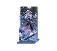 Honkai: Star Rail Light Cone Series - Supporto in acrilico glitterato con scritta "I Shall Be My Own Sword"