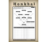 Honkbal Scoreboek met Spray Charts: Gemakkelijk te gebruiken 1-pagina-per-inning Game Tracker | Inclusief grote Spray Charts & Line-up Borden | Het ... ouders, fans & volwassen leagues A5-formaat