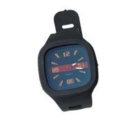 HONKERW orologio Orologio da polso unisex al quarzo quadrato semplice con quadrante facile da leggere, casual e alla moda, for uomini e donne smartwatch(Svart)