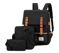 HONKERW zaino viaggio Zaino for computer di grande capacità, borsa da lavoro alla moda, borsa da viaggio for il tempo libero all'aperto con porta USB esterna, zaino resistente all'acqua zainetto
