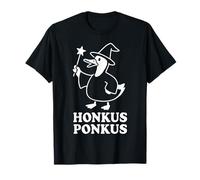 Honkus Ponkus Witch Funny Halloween Goose Meme Magic Costume Maglietta