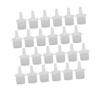 HONMEET 100pezzi Tappo Per Flacone Di Colla Per Ciglia Boccaglio in Materiale Abs Tappi Di Ricambio Speciali Per Uso Domestico e Professionale