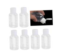 HONMEET 10pezzi Bottiglie Di Plastica Vuote Per Campioni Con Coperchi Contenitori Per Shampoo Lozioni Gel Doccia e Oli Essenziali Per Viaggi e Cosmetici