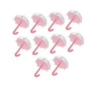 HONMEET 10pezzi Umbrella Shaped and False Eyelash Storage Box and Compact Boxes for Sweet Treats Beauty Essentials