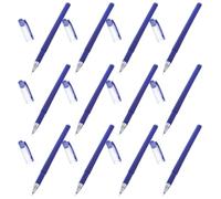 HONMEET 12 Pezzi Penna Gel a Inchiostro Blu Punta Fine 0,5mm, Asciugatura Rapida e Flusso Uniforme, Corpo in Plastica Impugnatura Morbida per Uso Quotidiano