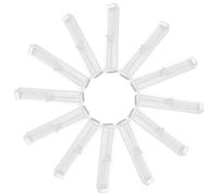 HONMEET 12pezzi Scatole Portapenne Trasparenti Per Penne Organizer Portatile Per Regali e Cerimonie Scatole Per Stilografiche e