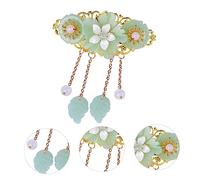 HONMEET 1Pc Di Tornante Clip Copricapo Intrattenimento Musiche E Canzoni Accessori Per Delle Donne Mollette Per Clip Di Da Sposa Barrette Dei