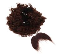 HONMEET 1set Costume Da Pirata Con Parrucca Afro e Barba Finta Per Halloween e Cosplay Accessori Divertenti e Riutilizzabili Per Festività e Feste Tema