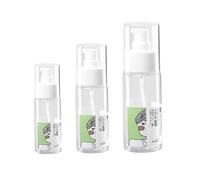 HONMEET 1set Flaconi Dispenser Vuoti Da Pet Per Cosmetici Per Viaggi Campeggio e Attività All Aperto Facili Da Riempire e Utilizzare