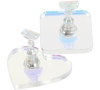 HONMEET 1set Supporto Per Unghie Da Pratica Leggero e Compatto Per Manicure Con Base Per Artisti Del Nail Art e Principianti Nel Settore Della Bellezza