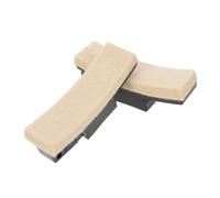 HONMEET 2 Pastiglie Freni per Bici Fitness in Spessa per e Biciclette Stazionarie Sostituzione Silenziosa e Durevole per Allenamenti Casa