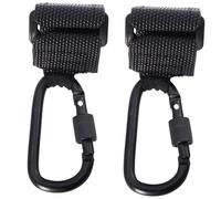 HONMEET 2 pezzi Ganci per Passeggino in Antiscivolo Portaborse per Carrozzina e Fasciatoio Sostegno per e Borse