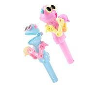 HONMEET 2 Pezzi Lollipop Macchina Lollipop Robot Giocattoli Robot Lollipop Saver Pop Up Supporto Lecca-Lecca Lollipop Saver Caso Lollipop Storage Robot Dispenser Lecca-Lecca Robot