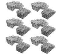 HONMEET 20 Di Scale Curve In Pietra Da Giardino Decorazione Per La Casa E Per Accessori Per Bambole Da Te Mini Decorazioni Dritte Piccole Miniature Di Fate